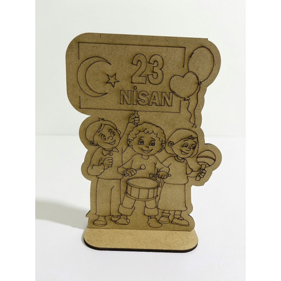 23 Nisan Ahşap Boyama-52342