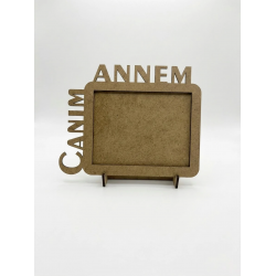 Canım Annem Fotoğraflı Ahşap Boyama-342135 Canım Annem Fotoğraflı Ahşap Boyama-342135